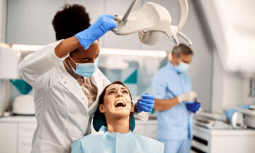 Routine dental checkup